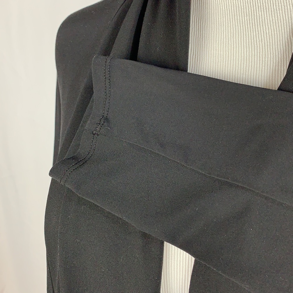 Dana Buchman Signature Open Front Shawl Collar Long Sleeve Knit Jacket - Picture 3 of 6